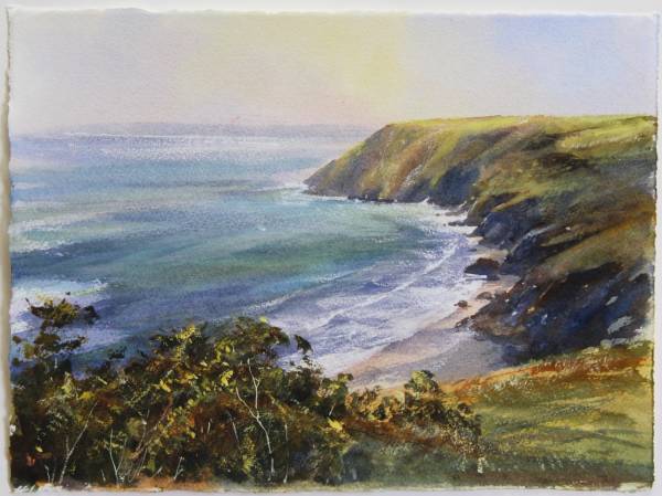 - watercolour on Paper, Painting by David Rust, measuring 27 x 37 cm (H x W) framed at 46 x 55 cm £750